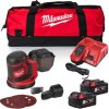 Milwaukee M18 BOS125-502B Aku excentrická bruska 125 mm (5,0 Ah) Milwaukee M18 BOS125-502B Aku excentrická bruska 125 mm (5,0 Ah)