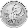 Royal Canadian Mint strieborná minca Ice Age Canada Mamut srstnatý 2024 2 oz