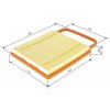 Vzduchový filter BOSCH 1 457 433 574 Vzduchový filter BOSCH 1 457 433 574