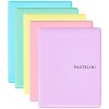 PASTELINI obal na doklady a kreditné karty, PVC, 5 pastelových farieb: ružová, žltá, fialová, modrá, zelená PASTELINI obal na doklady a kreditné karty, PVC, 5 pastelových farieb: ružová, žltá, fialová, modrá, zelená