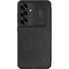 Nillkin Qin Book PRO Samsung Galaxy S25+ čierna 57983123942