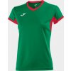 Joma Dámsky dres T-SHIRT CHAMPIONSHIP IV GREEN-RED S/S WOMAN Veľkosť: L Joma Dámsky dres T-SHIRT CHAMPIONSHIP IV GREEN-RED S/S WOMAN Veľkosť: L