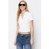 Dámska blúzka Trendyol Crop biela M Trendyol 8682582380262 Dámska blúzka Trendyol Crop biela M Trendyol 8682582380262