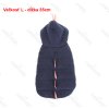 Bunda s kapucňou DINO pre psa Nobleza L 35cm Farba: Modrá Bunda s kapucňou DINO pre psa Nobleza L 35cm Farba: Modrá