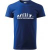 Bowling evolúcia - Klasické pánske tričko vyššej gramáže - 2XL ( Kráľovská modrá ) Bowling evolúcia - Klasické pánske tričko vyššej gramáže - 2XL ( Kráľovská modrá )