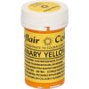 Sugarflair Gélová farba canary yellow 25 g