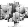 5-dielny obraz jedinečné divé maky v čiernobielom prevedení 5-dielny obraz jedinečné divé maky v čiernobielom prevedení