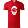Florbal maska - Tričko z organickej bavlny - 3XL ( Červená ) Florbal maska - Tričko z organickej bavlny - 3XL ( Červená )
