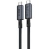 USB-C / USB-C kábel Extreme Speed, 240W, 8K 60Hz, 1m, čierna, Devia USB-C / USB-C kábel Extreme Speed, 240W, 8K 60Hz, 1m, čierna, Devia