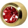 Studex Náušnice na piercing sada July Ruby červená Plus 12 párov zlatá