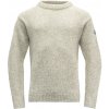 Pánska funkčná mikina Devold Nansen Wool Sweater Veľkosť: M / Farba: svetlosivá Pánska funkčná mikina Devold Nansen Wool Sweater Veľkosť: M / Farba: svetlosivá