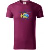 Vrtuľník rescue - Tričko z organickej bavlny - 2XL ( Fuchsiová ) Vrtuľník rescue - Tričko z organickej bavlny - 2XL ( Fuchsiová )
