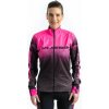 Crussis Cyklistická bunda No-Wind dámská čierno-ružová farba Veľkosť: S Crussis Cyklistická bunda No-Wind dámská čierno-ružová farba Veľkosť: S
