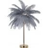 Mauro Ferretti Stolná lampa Palm 55 cm sivá Mauro Ferretti Stolná lampa Palm 55 cm sivá
