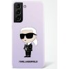 Karl Lagerfeld Samsung Galaxy S23 Plus fialové tvrdé Silicone Ikonik