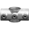 Pozinkovaná spojka pre trubky 60,3 mm, tvar kríž Pozinkovaná spojka pre trubky 60,3 mm, tvar kríž