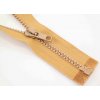 Deliteľný kostený zips - dĺžka (30 - 95 cm) - rôzne farby 55 cm horčicová Deliteľný kostený zips - dĺžka (30 - 95 cm) - rôzne farby 55 cm horčicová