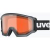 Lyžiarske okuliare UVEX Athletic LGL black matt/orange/clear Lyžiarske okuliare UVEX Athletic LGL black matt/orange/clear