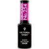 Hybridný lak farebný lak Victoria Vynn 254 Fabulous Fuchsia 8 ml