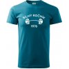 Silný ročník - Letopočet 1976 - Klasické pánske tričko vyššej gramáže - XL ( Tmavý tyrkys ) Silný ročník - Letopočet 1976 - Klasické pánske tričko vyššej gramáže - XL ( Tmavý tyrkys )