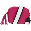 NovaKabelka.sk Bala Fuxia s prídavným popruhom VIII kožená talianska crossbody kabelka ružová NovaKabelka.sk Bala Fuxia s prídavným popruhom VIII kožená talianska crossbody kabelka ružová