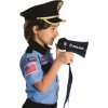 Detský policajný megafón so zvukom sirény a mikrofónom Detský policajný megafón so zvukom sirény a mikrofónom