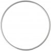 Natana strieborná kovová obruč 10cm Natana strieborná kovová obruč 10cm