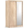 DRE Dvojdverová šatníková skriňa REA Atlanta 1 - dub bardolino DRE Dvojdverová šatníková skriňa REA Atlanta 1 - dub bardolino