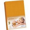 Bellatex plachta jersey s elastanom oranžová 120x200 Bellatex plachta jersey s elastanom oranžová 120x200