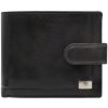 Rovicky Pánska kožená peňaženka Naphophoros čierna One size