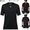 Fox Flexair ss jersey cyklo dres blk, čierna, L Fox Flexair ss jersey cyklo dres blk, čierna, L