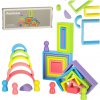 IKO Dúhové montessori vzdelávacie drevené bloky IKO Dúhové montessori vzdelávacie drevené bloky