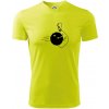 Koule vs kolka - Pánske tričko Fantasy športové - XL ( Neonová žltá ) Koule vs kolka - Pánske tričko Fantasy športové - XL ( Neonová žltá )