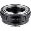 K&F Concept VYSOKO PRESNÝ DRŽÁK ADAPTÉRA OBJEKTOV, M42-FX 31185 K&F Concept VYSOKO PRESNÝ DRŽÁK ADAPTÉRA OBJEKTOV, M42-FX 31185