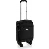 AVANCEA Textilný cestovný kufor GP7172 Black 4W XS čierny 49x33x22 cm AVANCEA Textilný cestovný kufor GP7172 Black 4W XS čierny 49x33x22 cm