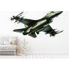 Nalepte.cz Stíhačka F16 textilní prelepiteľná nálepka na stenu arch 75 x 38 cm Nalepte.cz Stíhačka F16 textilní prelepiteľná nálepka na stenu arch 75 x 38 cm