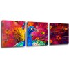 Impresi Obraz Farebný páv - 90 x 30 cm (3 dielny) Impresi Obraz Farebný páv - 90 x 30 cm (3 dielny)