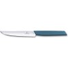 Victorinox 6.9006.122 Swiss Modern Nôž na steak, 12 cm hladká čepeľ, modrý Victorinox 6.9006.122 Swiss Modern Nôž na steak, 12 cm hladká čepeľ, modrý