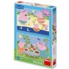 Dino Puzzle Peppa Pig Na dovolené 2x48 dielov Dino Puzzle Peppa Pig Na dovolené 2x48 dielov