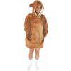 Cozy Noxxiez CH364 Kapybara hrejivá televízna mikinová deka s kapucňou pre teenagerov a dospelých Cozy Noxxiez CH364 Kapybara hrejivá televízna mikinová deka s kapucňou pre teenagerov a dospelých