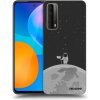 Picasee silikónový čierny obal pre Huawei P Smart 2021 - Astronaut Picasee silikónový čierny obal pre Huawei P Smart 2021 - Astronaut