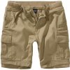 Brandit pánske cargo šortky PACKHAM vintage camel Farba: hnedá, piesková, Veľkosť: S Brandit pánske cargo šortky PACKHAM vintage camel Farba: hnedá, piesková, Veľkosť: S