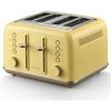 BUYDEEM Topinkovač 4 sloty DT640E, barva žlutá BUYDEEM Topinkovač 4 sloty DT640E, barva žlutá