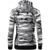 Moje srdce bije pre kamión - Mikina dámska trendy zipper s kapucňou - XS ( Šedý maskáč ) Moje srdce bije pre kamión - Mikina dámska trendy zipper s kapucňou - XS ( Šedý maskáč )