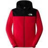 The north face m icons full zip hoodie NF0A87DN6821 Červená