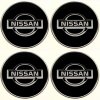 Nálepky na auto kolesovky Nissan o 5,5 cm čierne Nálepky na auto kolesovky Nissan o 5,5 cm čierne