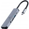 GEM Gembird A-CM-COMBO5-02 dokovacia stanica a replikátor portov Kábel USB 3.2 Gen 1 (3.1 Gen 1) Type-C Strieborná GEM Gembird A-CM-COMBO5-02 dokovacia stanica a replikátor portov Kábel USB 3.2 Gen 1 (3.1 Gen 1) Type-C Strieborná