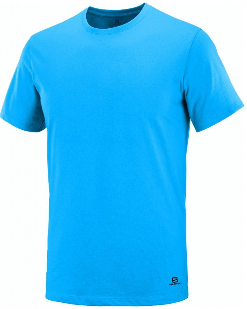 Salomon pánske tričko Promo SS Tee modré