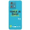 Picasee silikónový prehľadný obal pre Motorola Edge 40 Neo - Kazma - TOHLE JE ŽIVOT A NIC VÍC NEBUDE Picasee silikónový prehľadný obal pre Motorola Edge 40 Neo - Kazma - TOHLE JE ŽIVOT A NIC VÍC NEBUDE