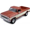 Maisto - 1979 Ford F150 Pick-up, metal hnedá, krémová, 1:18 (101231462BR) Maisto - 1979 Ford F150 Pick-up, metal hnedá, krémová, 1:18 (101231462BR)